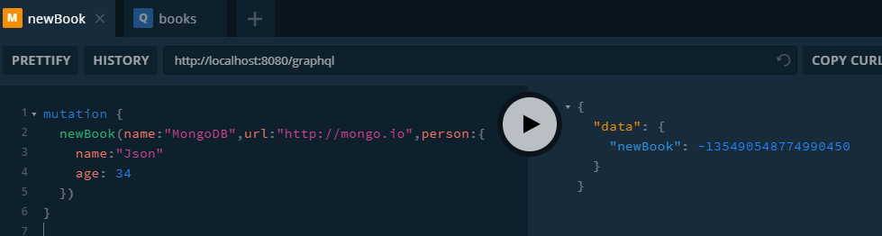 graphql background测试