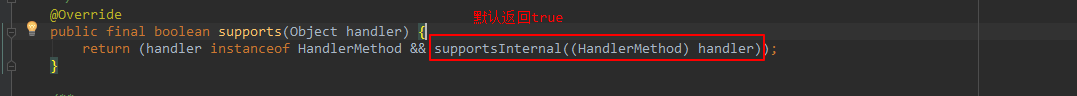 supports方法