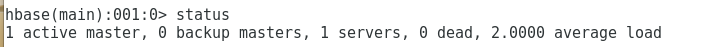 Hbase status